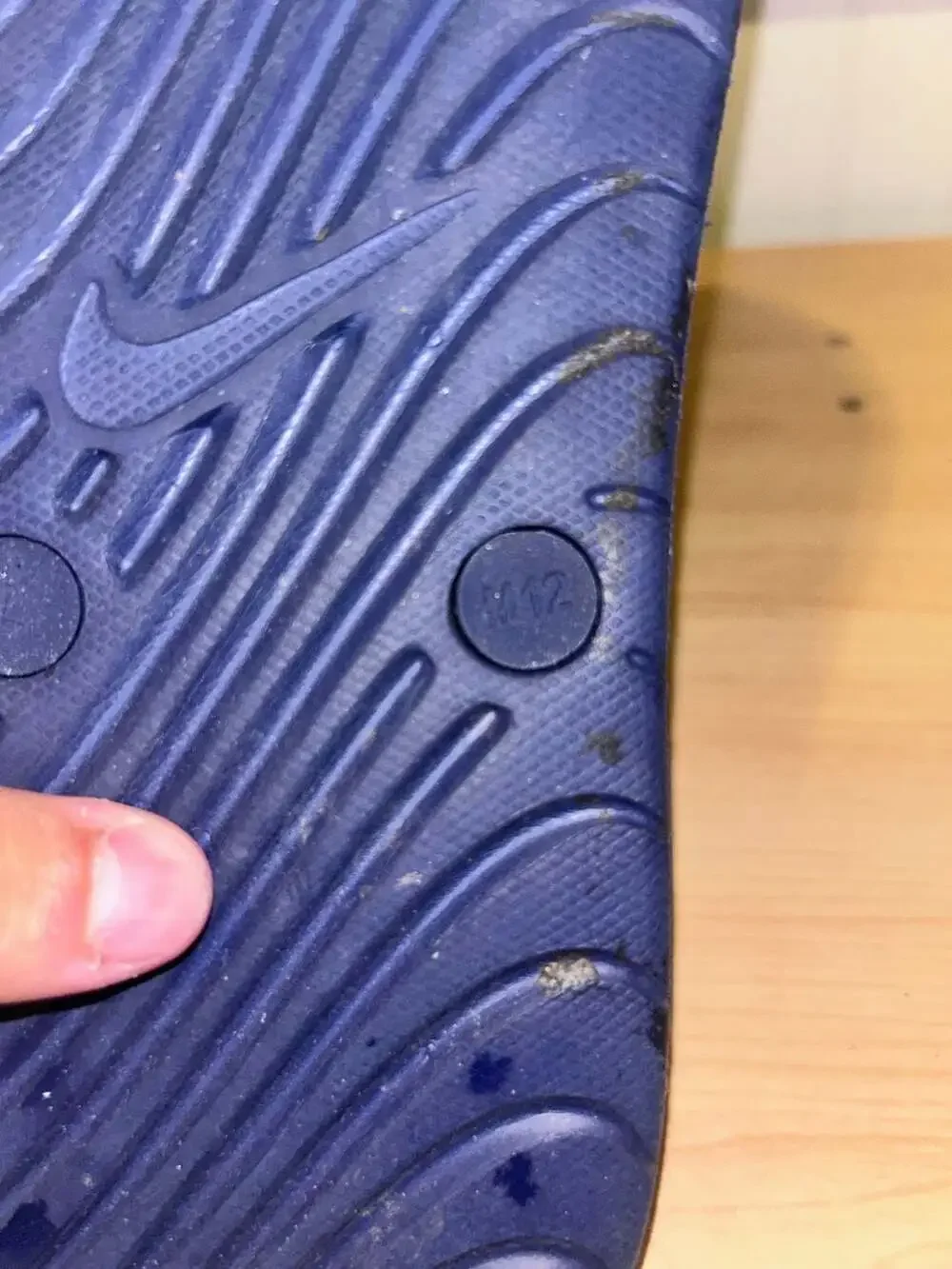 Nike Solay Thong Flip Flop Sandals Navy Blue